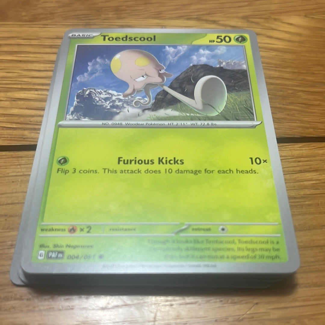 Paldean Fates: Toedscool #4 Paldean Fates: Toedscool #4